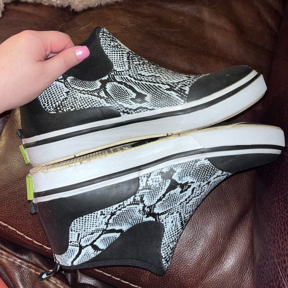 Snake print Gator Waders Camp Rain Boot